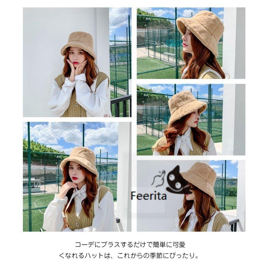 ファー帽子 おしゃれ ファッション 帽子 ふわふわ あったか 厚手 もこもこ 冬コーデ シンプルコーデ ファー 春コーデ ハット ファッション小物 ボア 帽子