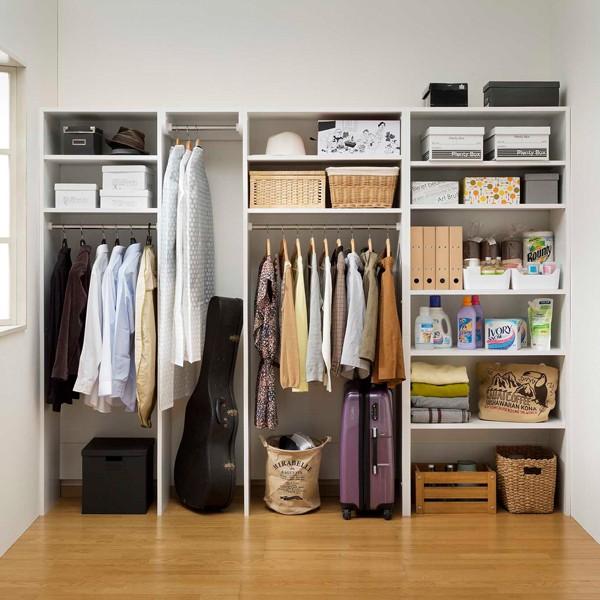 クローゼット 収納 衣類収納 壁面 フリーラック 5段 ウォークインクローゼット オープンラック シェルフ 幅60cm ポルターレ クローク 可動棚 Poc 60atwh インテリアのイーマイルーム 通販 Yahoo ショッピング