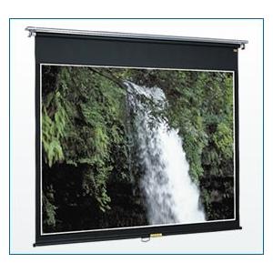 (送料無料) KM-80W ケイアイシー KIC スプリング巻上スクリーン 天板タイプ (4:3サイズ) KM-80W (ホワイト)
