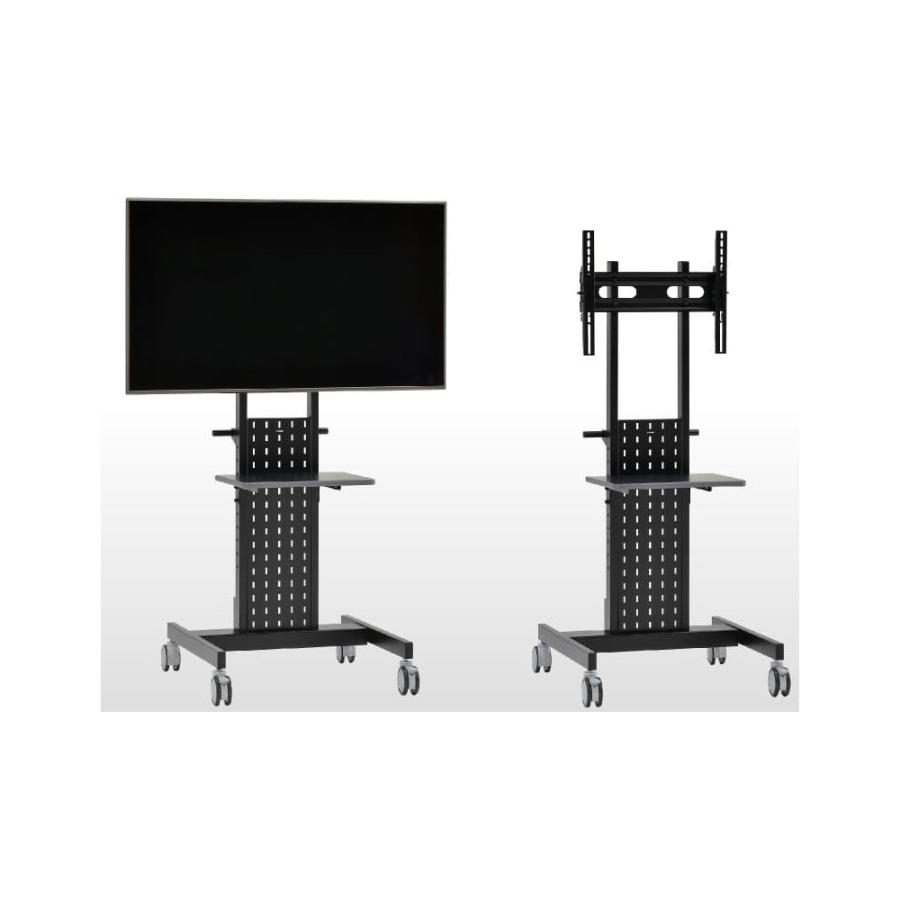 (送料無料) KDS-PE50K KICケイアイシー フラットディスプレイスタンド KDS-PE50K (ブラック)