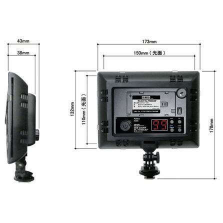 LPL商事　L26898 LEDライト VL-7200CX Amazon | LPL LEDライト VL-7200CX L26898 | 定常光ライト 通販