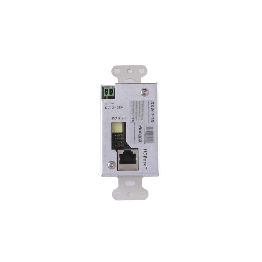 送料無料) AI-DXW-1-S1 AI 4K@60対応 HDBaseT延長器 ウォールプレート