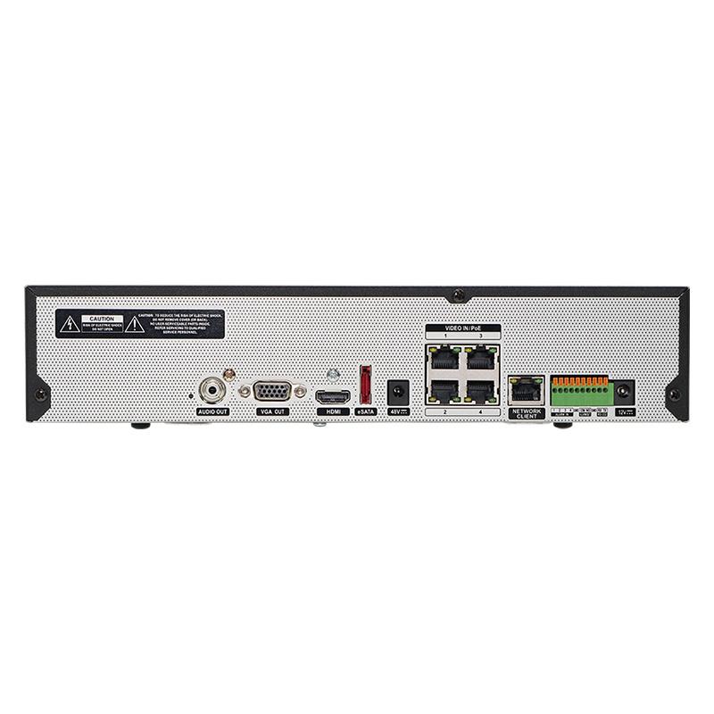 (送料無料) JS-RW5004A-20 JSS 4K対応PoE給電方式 4ch ネットワークビデオレコーダ (20TB) JS-RW5004A-20の画像