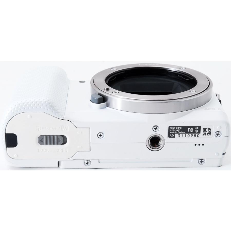 α5000 ソニー ミラーレス SONY パワーズームレンズキット ホワイト
