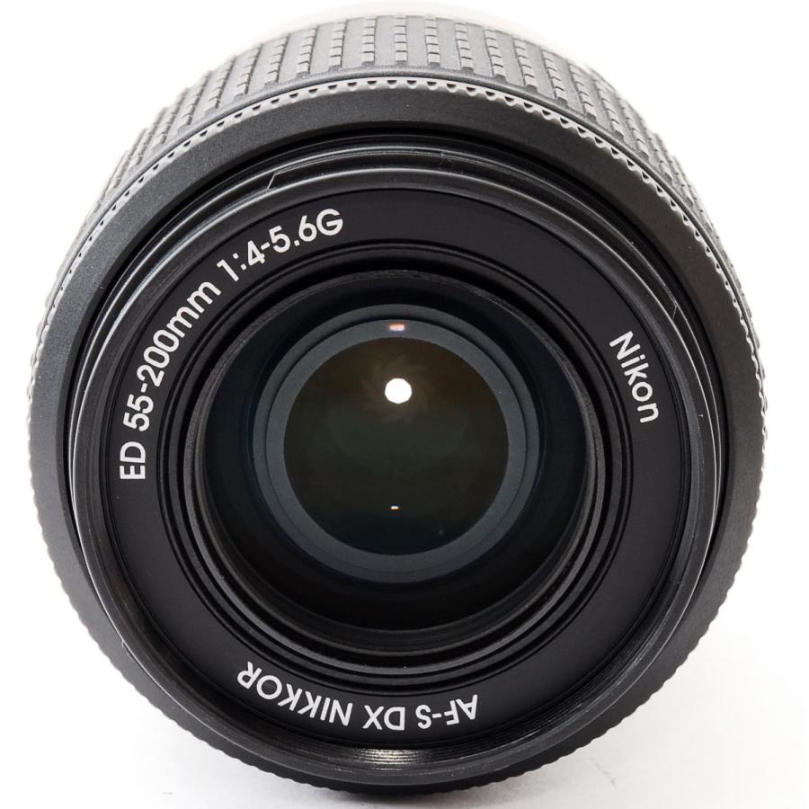 ニコン Nikon AF-S 55-200m☆望遠レンズ☆レンズフード付き NIKKOR ニコン 望遠レンズ Nikon AF-S DX Zoom-Nikkor 55-200mm f/4