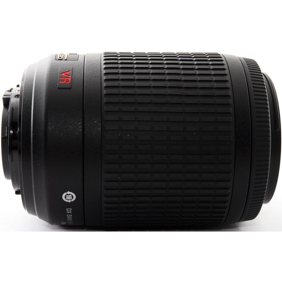 Nikon ニコン 55-200mm VR 手ぶれ補正 望遠レンズ フード付 NIKKOR ニコン 望遠レンズ おすすめ Nikon AF-S DX VR 55-200mm 中古