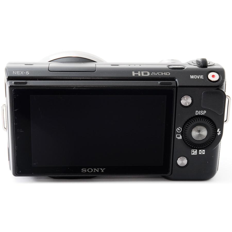 NEX ソニー ミラーレス SONY α NEX-5 ブラック レンズキット 中古 新品
