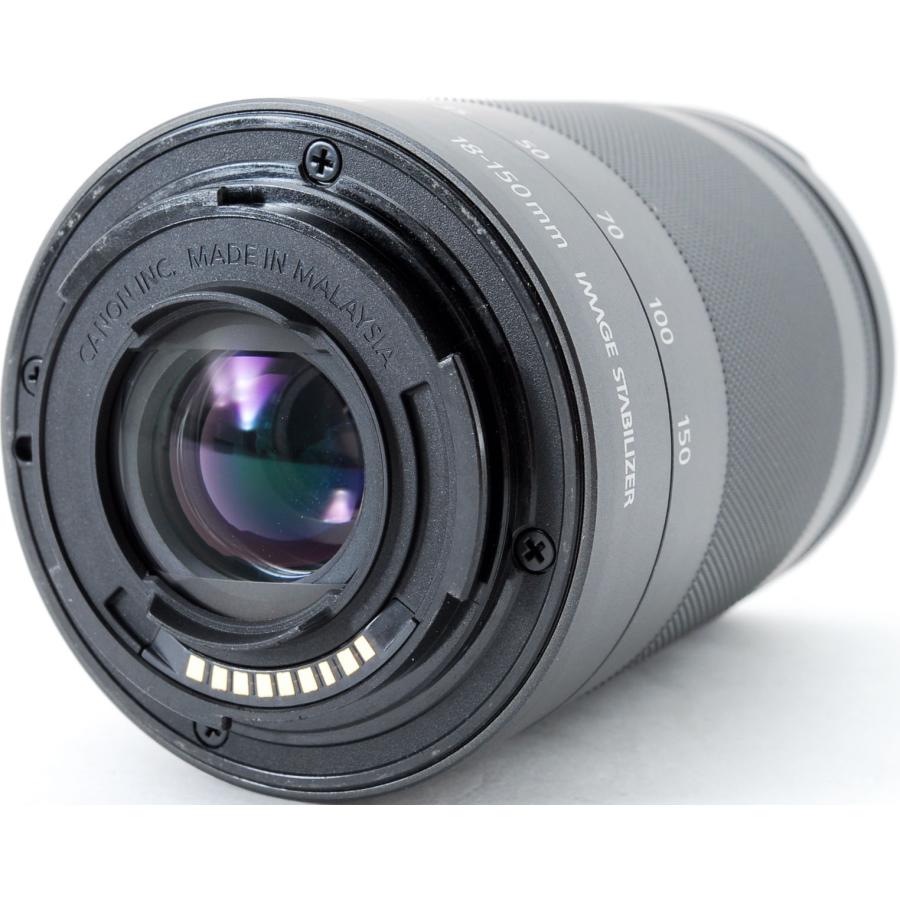 キヤノン ミラーレス用 交換レンズ CANON EF-M 18-150 F3.5-6.3 IS STM グラファイト 中古｜i-camera-shop｜04