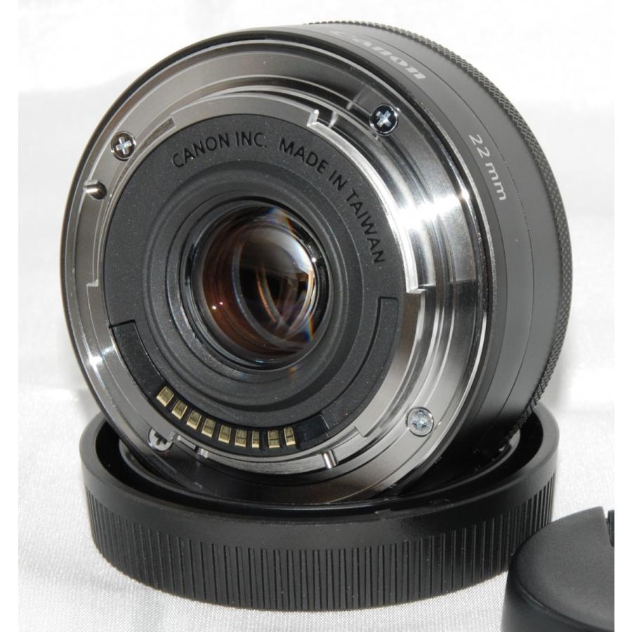 単焦点レンズ 中古 Canon キャノン EF-M 22mm F2 STM ブラック : canon