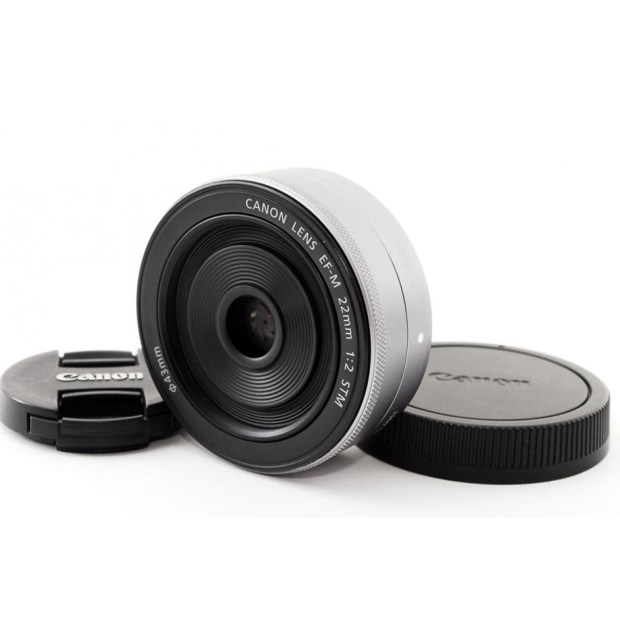 CANON キャノン 中古 美品 単焦点レンズ CANON EF-M 22mm F2 STM