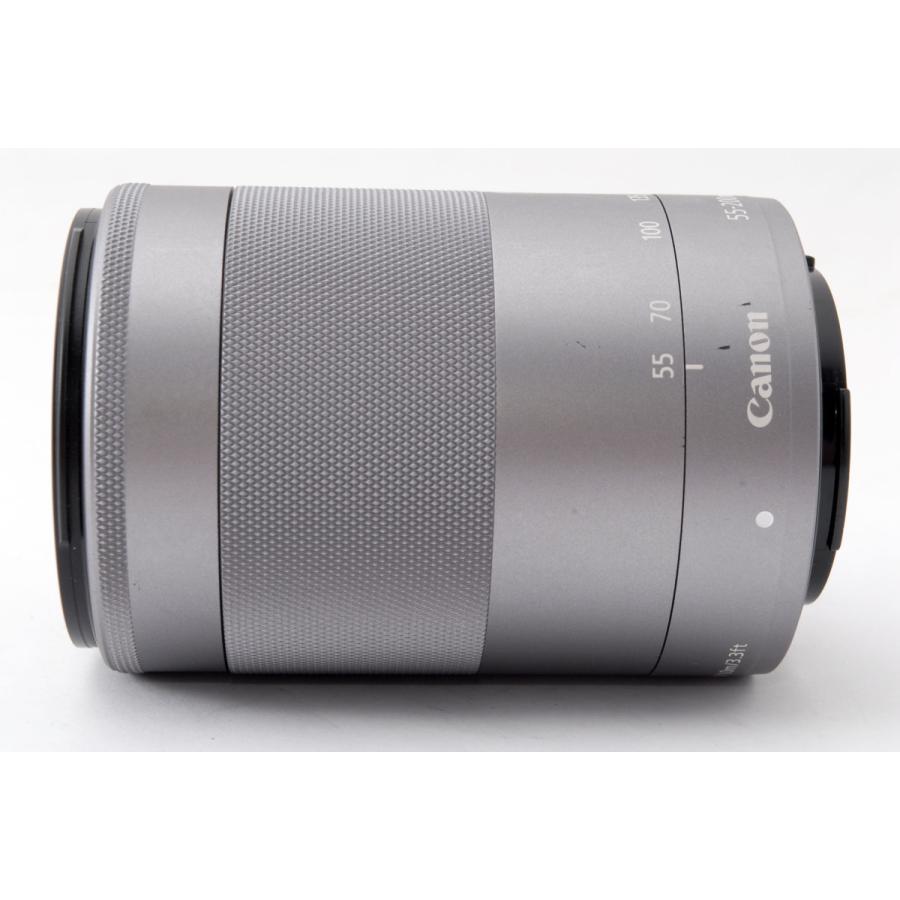 CANON おすすめ 望遠レンズ キヤノン EF-M 55-200mm IS STM シルバー 中古 保証｜i-camera-shop｜06