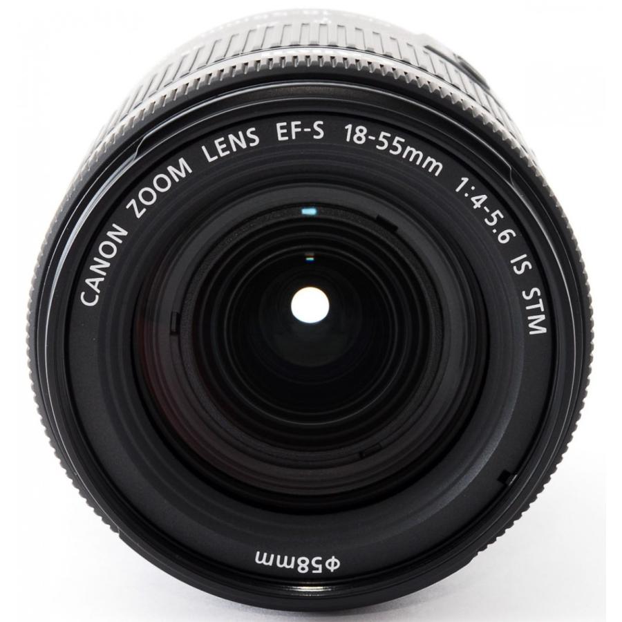 ☆ほぼ新品③☆ Canon EF-S 18-55mm f4-5.6 IS STM - レンズ(ズーム)