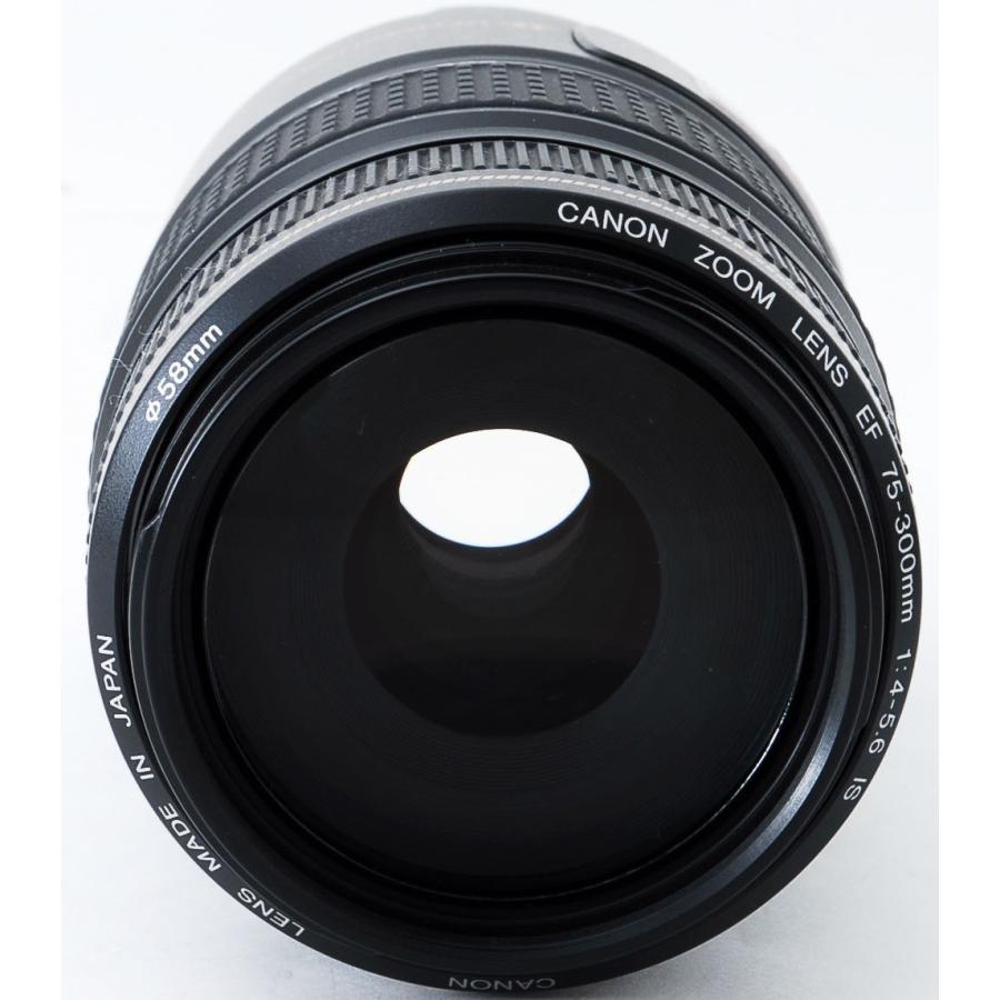 望遠レンズ 中古 保証 CANON キヤノン EF 75-300mm F4-5.6 IS USM｜i-camera-shop｜03