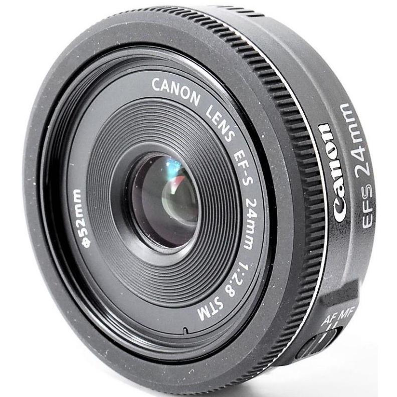 キヤノン 交換レンズ 中古 保証 CANON EF-S24mm F2.8 STM APS-C対応｜i-camera-shop