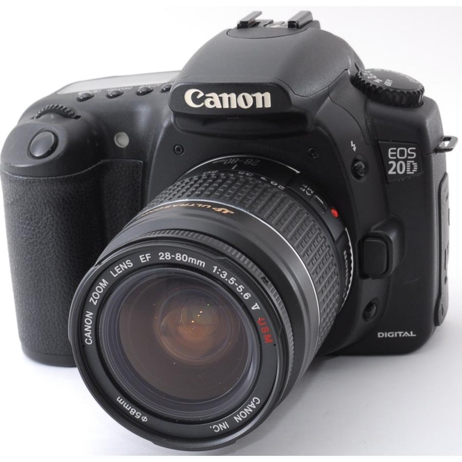 キヤノン デジタル一眼 CANON EOS 20D レンズキット 中古 新品SDカード付き 届いてすぐに使える :  canon-eos-20d-ef-s-18-55-2-usm : Iさんの camera shop - 通販 - Yahoo!ショッピング