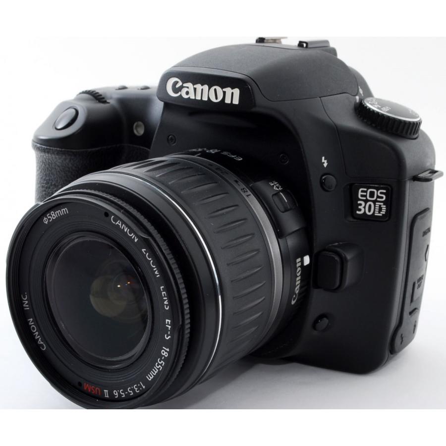 EOS キヤノン デジタル一眼 CANON 30D レンズキット 中古 メモリー 