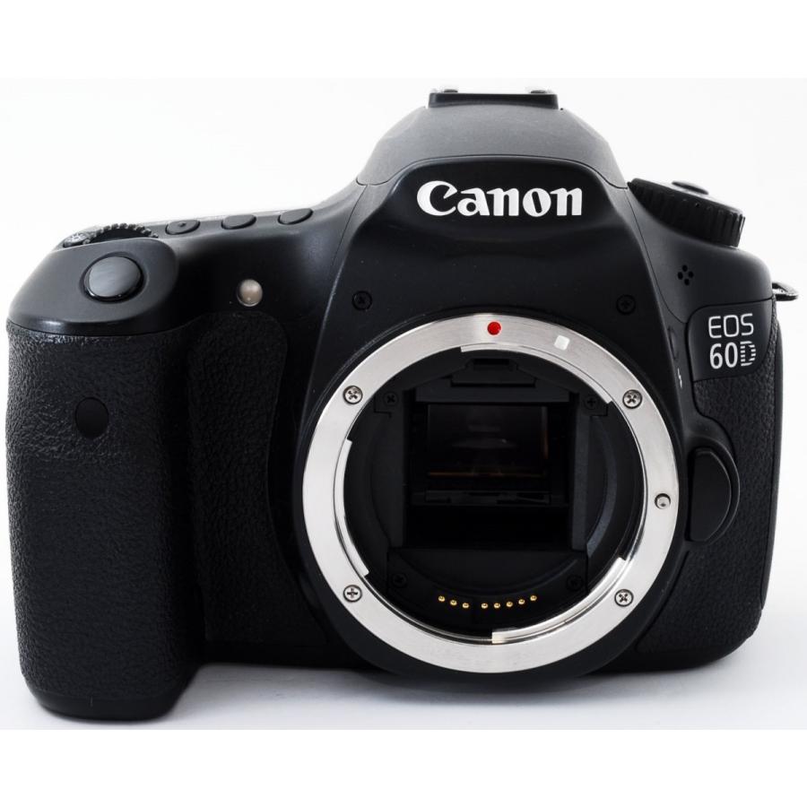EOS キヤノン デジタル一眼 CANON 60D ダブルズーム 中古 新品SDカード