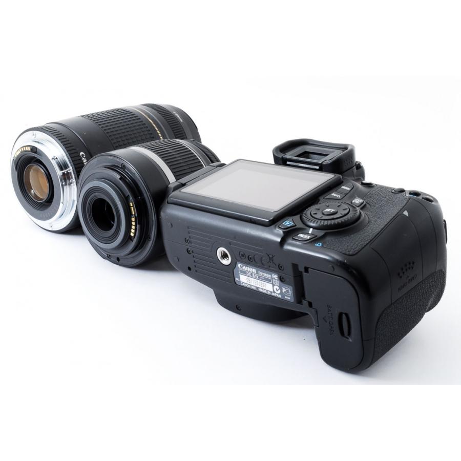 EOS キヤノン デジタル一眼 CANON 60D ダブルズーム 中古 新品SDカード