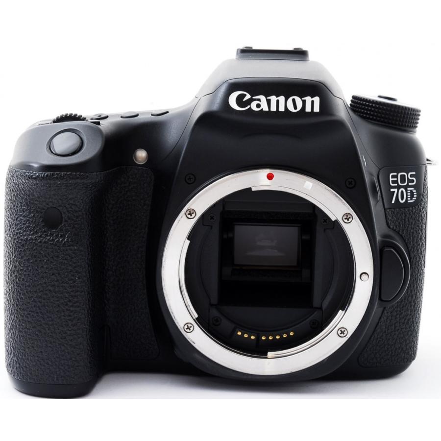 デジタル一眼 キヤノン CANON EOS 70D ダブルズーム 中古 Wi-Fi搭載 