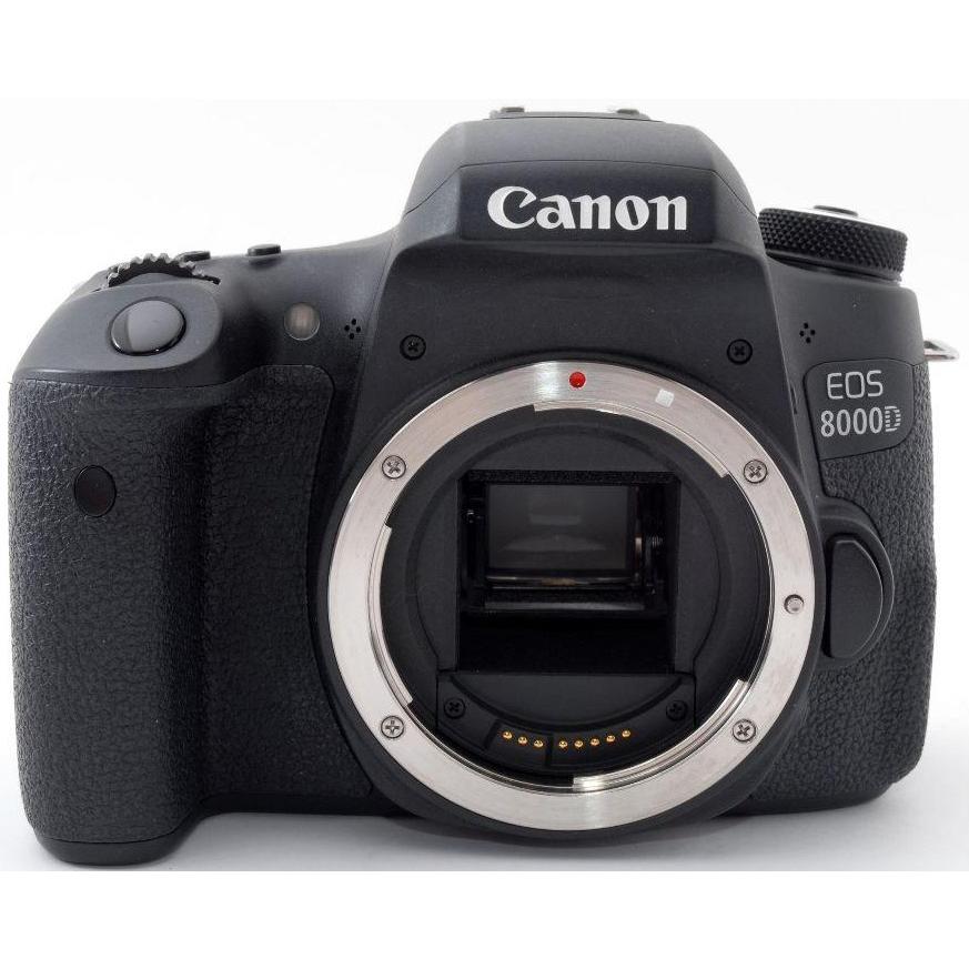 【美品】Canon 一眼レフカメラ EOS8000d SDカード付き EOS 8000D キヤノン CANON デジタル一眼 ボディ 中古 Wi-Fi搭載 新品SD