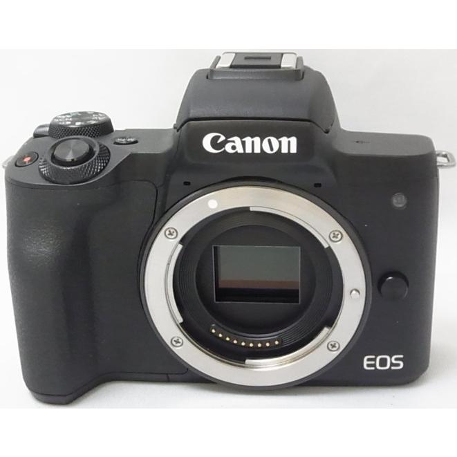 ミラーレス 中古 Wi-Fi CANON キヤノン EOS Kiss M ボディ ブラック :CANON-EOS-Kiss-M-Black:I