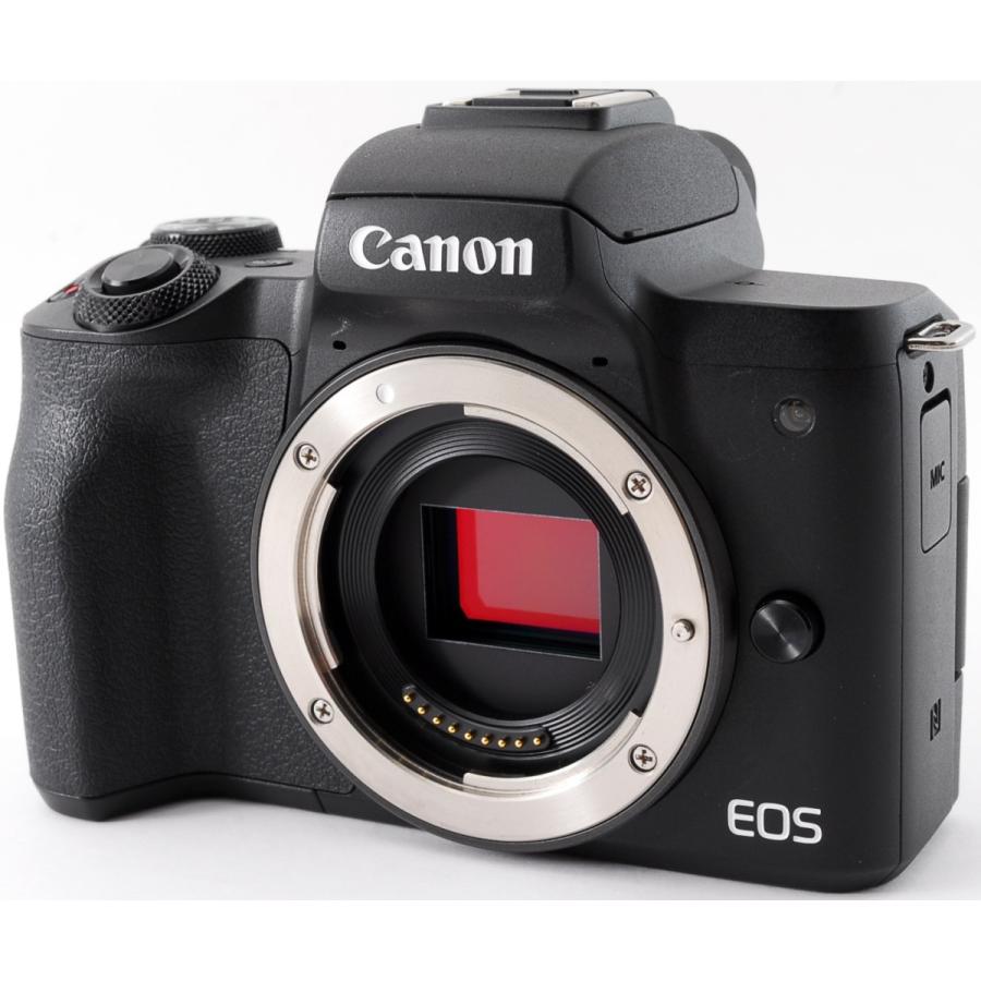 EOS Kiss キヤノン ミラーレス CANON M レンズキット ブラック EOS Kiss キヤノン ミラーレス CANON M レンズキット ブラック