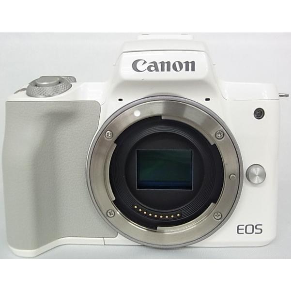 キヤノン ミラーレス CANON EOS Kiss M ボディ ホワイト 中古 Wi-Fi