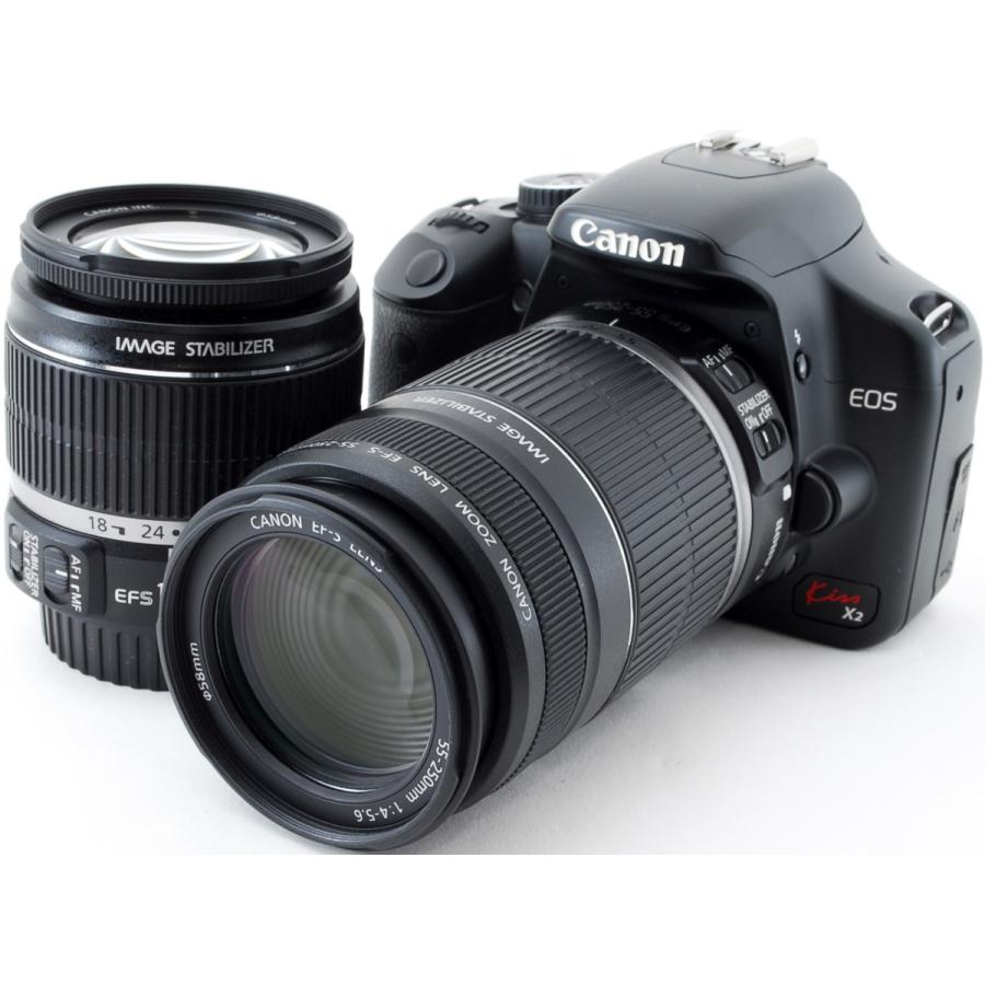 キヤノン デジタル一眼 CANON EOS Kiss X2 ダブルズームキット 中古 新品SDカード付き 届いてすぐに使える :  canon-eos-kiss-x2-wz : Iさんの camera shop - 通販 - Yahoo!ショッピング