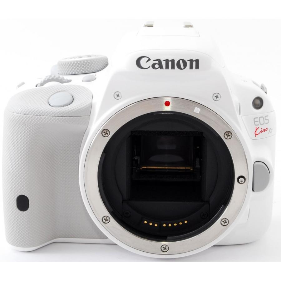 EOS キヤノン デジタル一眼 CANON Kiss X7 ホワイト ダブル EOS キヤノン デジタル一眼 CANON Kiss X7 ホワイト ダブル