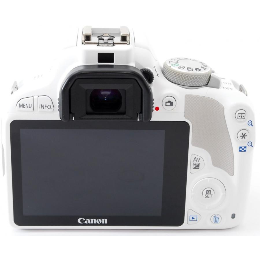 デジタル一眼 中古 スマホに送れる CANON キヤノン EOS Kiss X7 キヤノン 中古 ホワイト デジタル一眼カメラ ダブルズーム