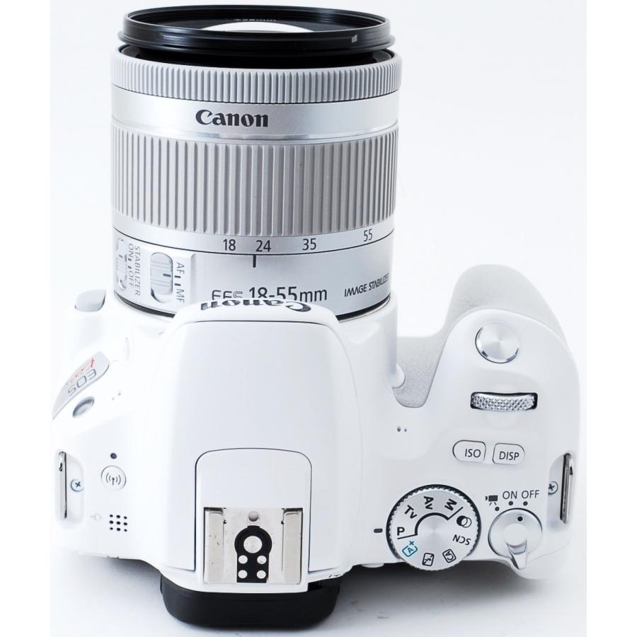 キヤノン デジタル一眼 CANON EOS Kiss X9 レンズキット ホワイト 中古