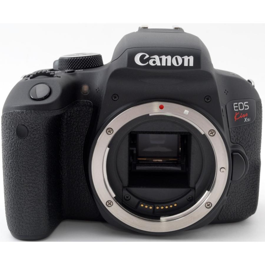 キヤノン デジタル一眼 CANON EOS Kiss X9i ダブルズームキット 中古 Wi-Fi ＆ Bluetooth搭載 新品SDカード付き 届いてすぐに使える｜i-camera-shop｜02