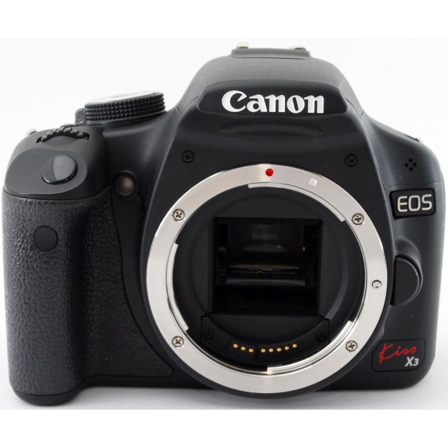 EOS Kiss X3 キヤノン デジタル一眼 CANON ダブルズームキット