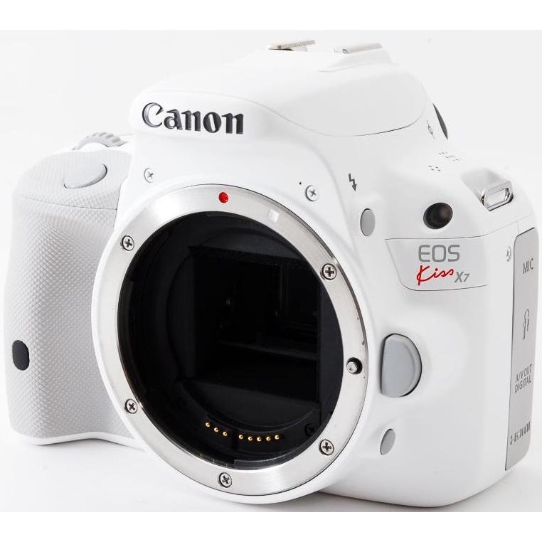 Canon EOS Kiss X7 ホワイト ダブルレンズ 他付属品多数！