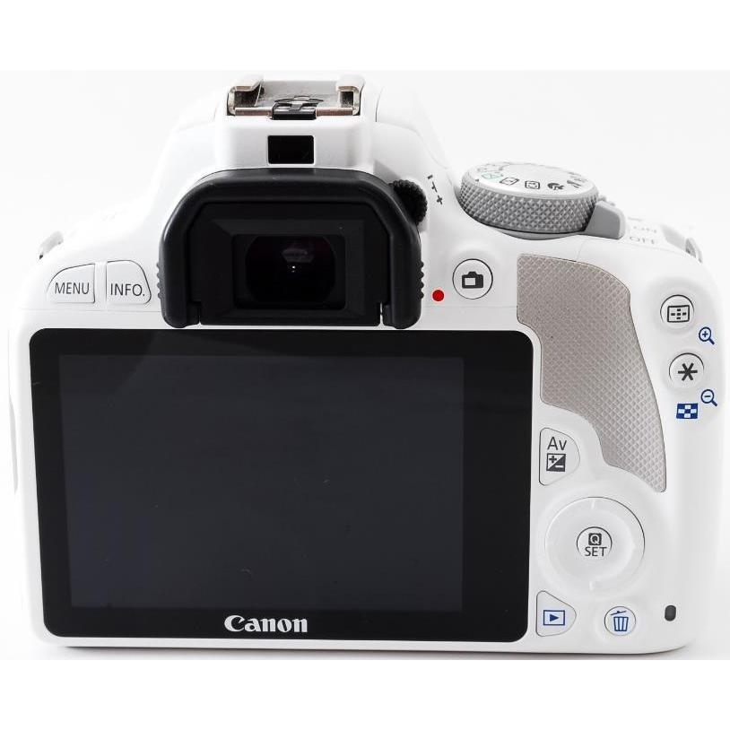 EOS Kiss キヤノン デジタル一眼 CANON X7 ホワイト ダブルレンズ