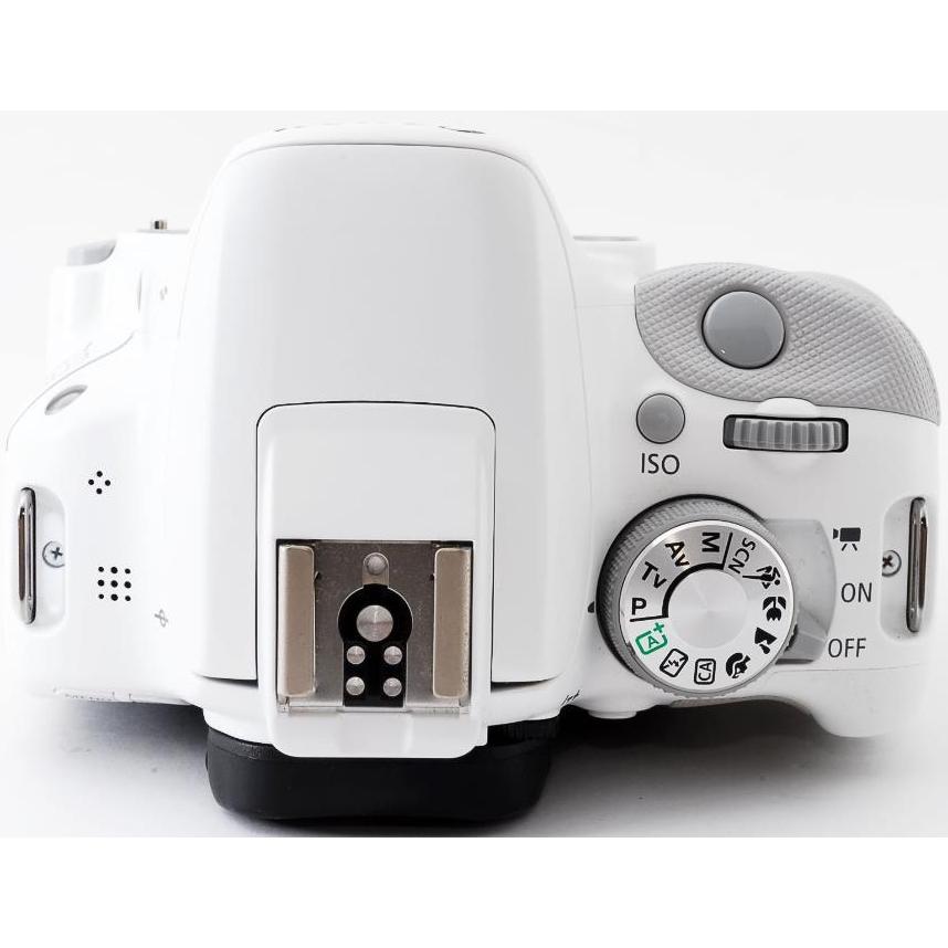 EOS Kiss キヤノン デジタル一眼 CANON X7 ホワイト ダブルレンズ