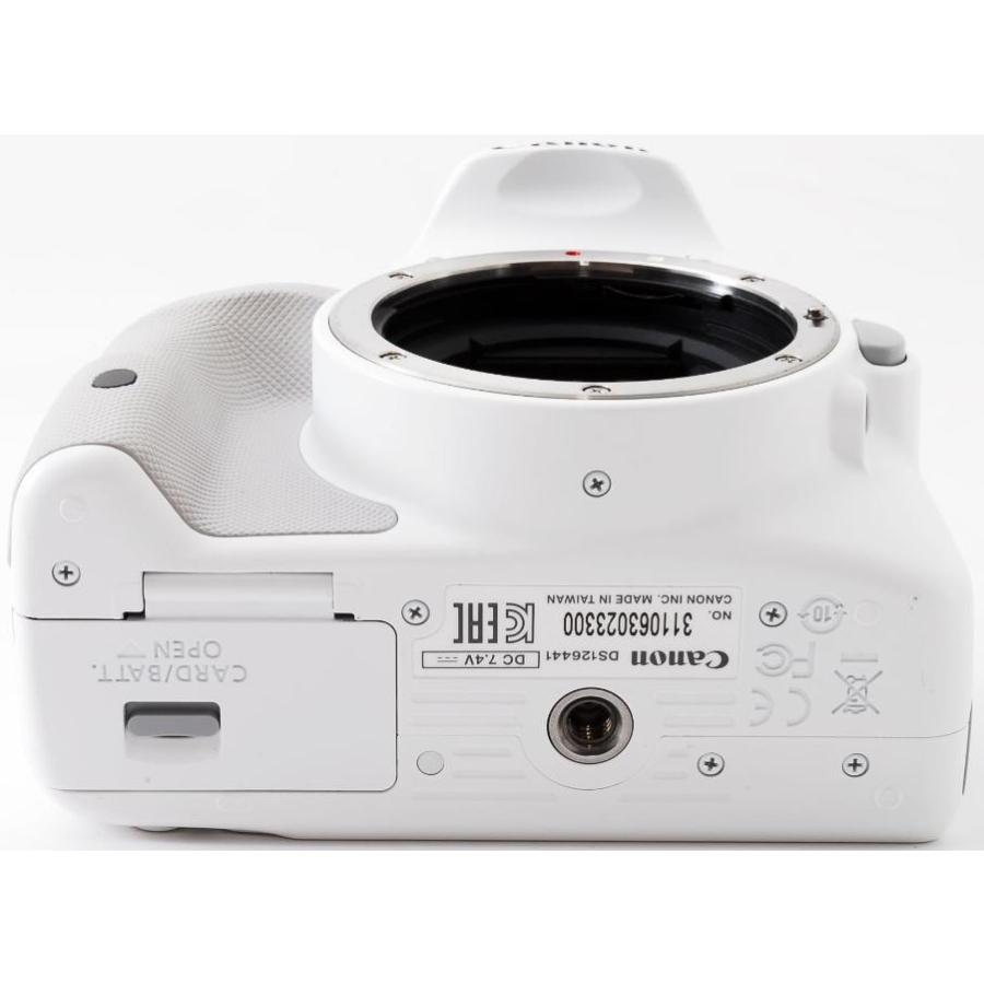 EOS Kiss キヤノン デジタル一眼 CANON X7 ホワイト ダブルレンズ