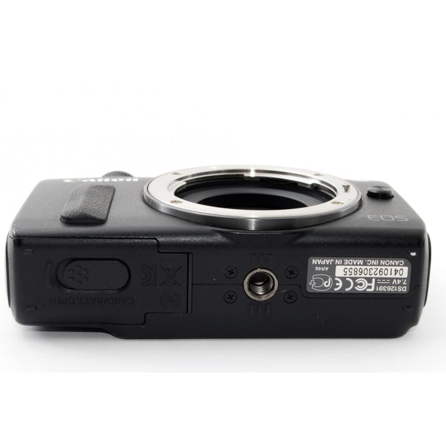 EOS キヤノン ミラーレス CANON M ブラック レンズキット 中古