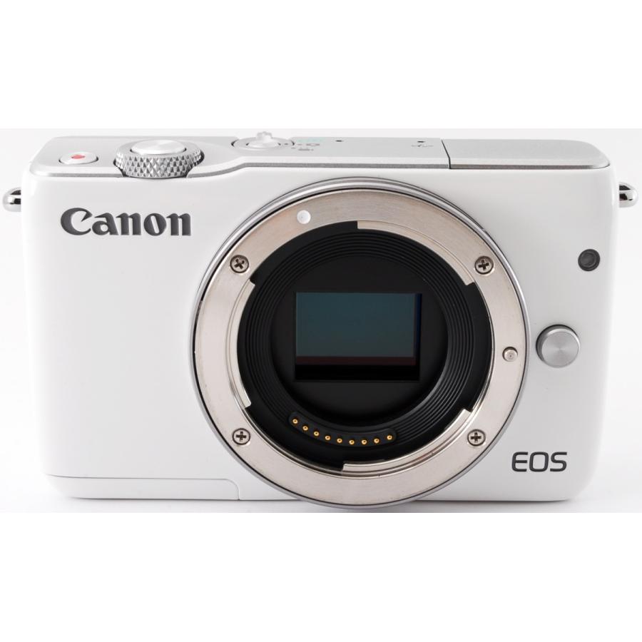 キヤノン ミラーレス一眼 CANON EOS M10 レンズキット ホワイト 中古 Wi-Fi搭載 新品SDカード付き 届いてすぐに使える｜i-camera-shop｜03