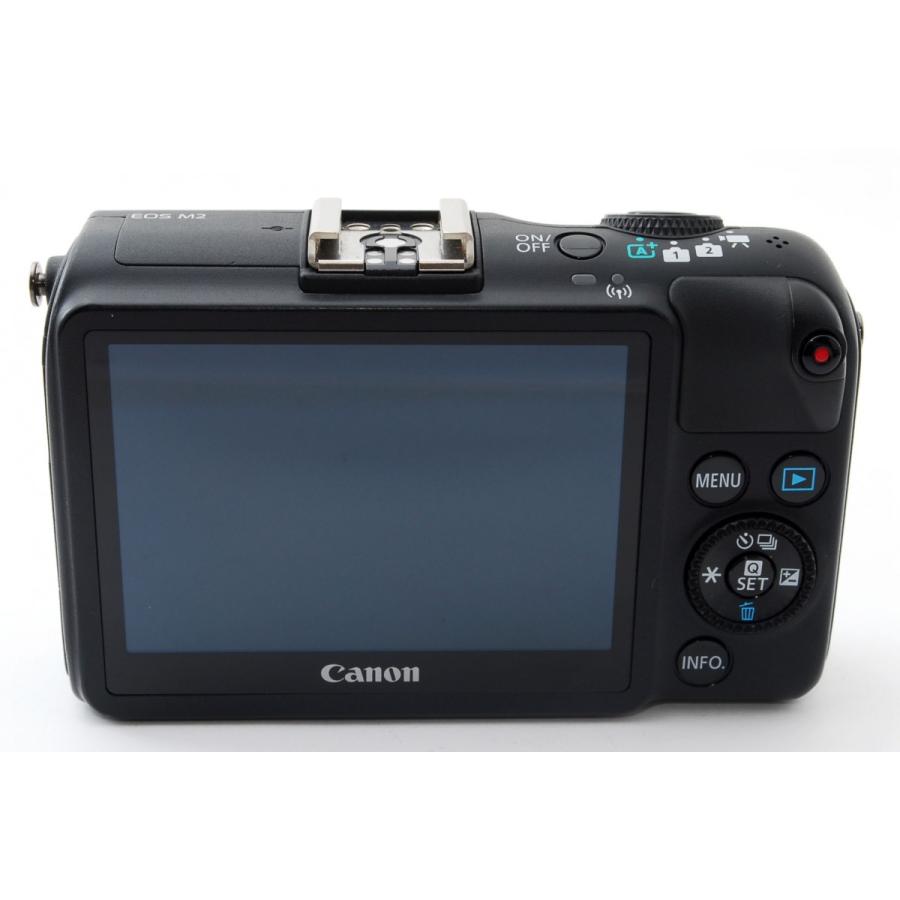 Canon EOS M2 ミラーレスカメラ 本体とレンズ キヤノン（Canon） ミラーレス CANON EOS M2 レンズキット ブラック