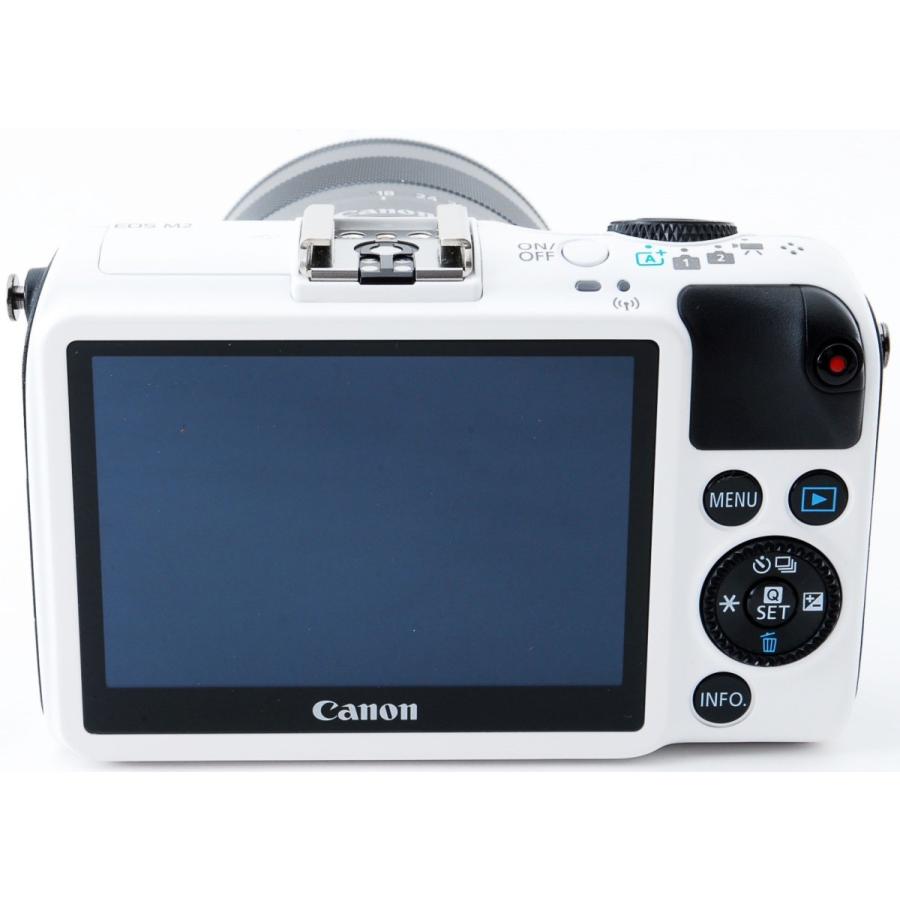 EOS M キヤノン ミラーレス CANON M2 レンズキット ホワイト EOS M キヤノン ミラーレス CANON M2 レンズキット ホワイト