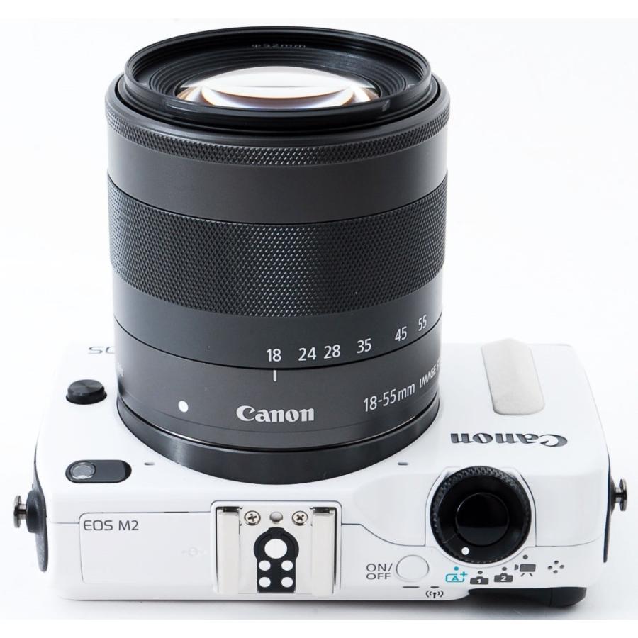 EOS M キヤノン ミラーレス CANON M2 レンズキット ホワイト EOS M キヤノン ミラーレス CANON M2 レンズキット ホワイト