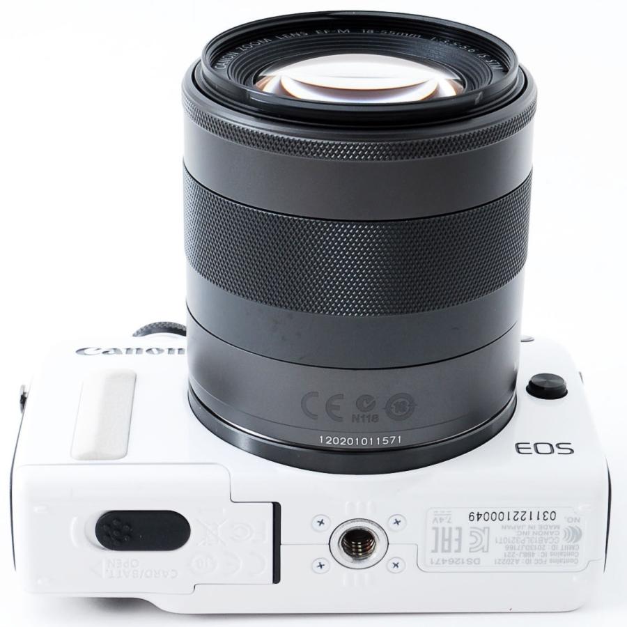 EOS M キヤノン ミラーレス CANON M2 レンズキット ホワイト EOS M キヤノン ミラーレス CANON M2 レンズキット ホワイト