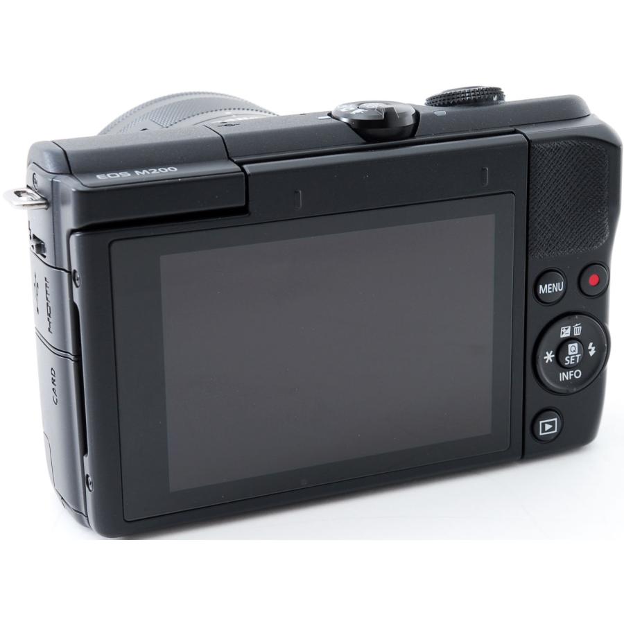 EOS M キヤノン ミラーレス CANON M200 レンズキット ブラック EOS M キヤノン ミラーレス CANON M200 レンズキット ブラック