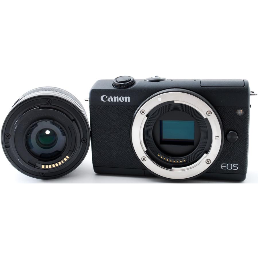 EOS M キヤノン ミラーレス CANON M200 レンズキット ブラック EOS M キヤノン ミラーレス CANON M200 レンズキット ブラック