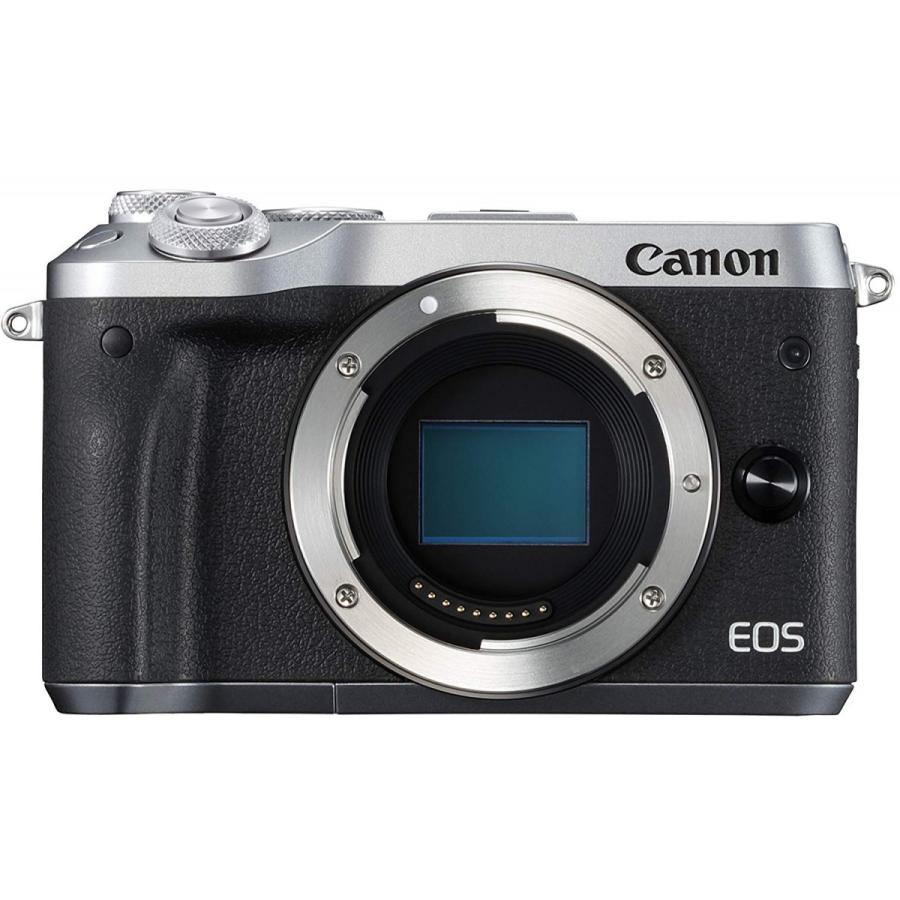 EOS ミラーレス 中古 Canon キヤノン M6 ボディ シルバー Wi-Fi EOS ミラーレス 中古 Canon キヤノン M6 ボディ シルバー Wi-Fi