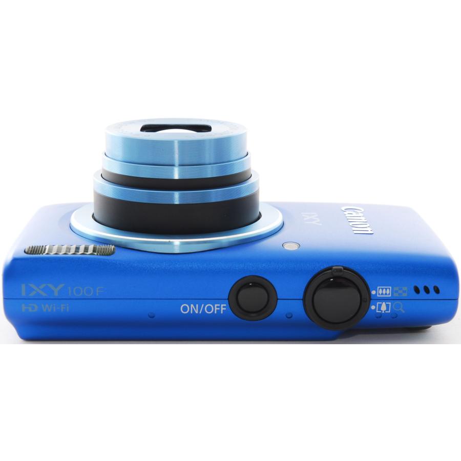IXY キヤノン コンデジ CANON 100F ブルー 中古 Wi-Fi搭載 SD IXY キヤノン コンデジ CANON 100F ブルー 中古 Wi-Fi搭載 SD
