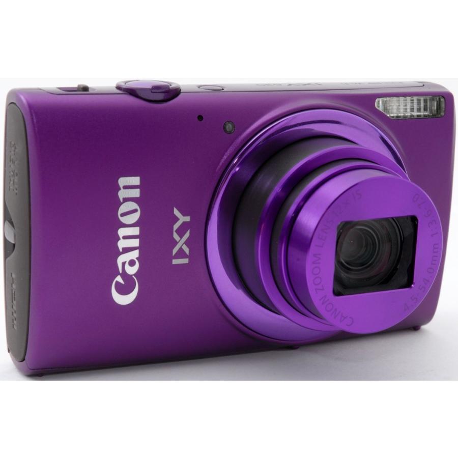 キヤノン コンデジ CANON IXY 630 パープル 中古 Wi-Fi搭載 SDカード付き 届いてすぐに使える｜i-camera-shop｜03