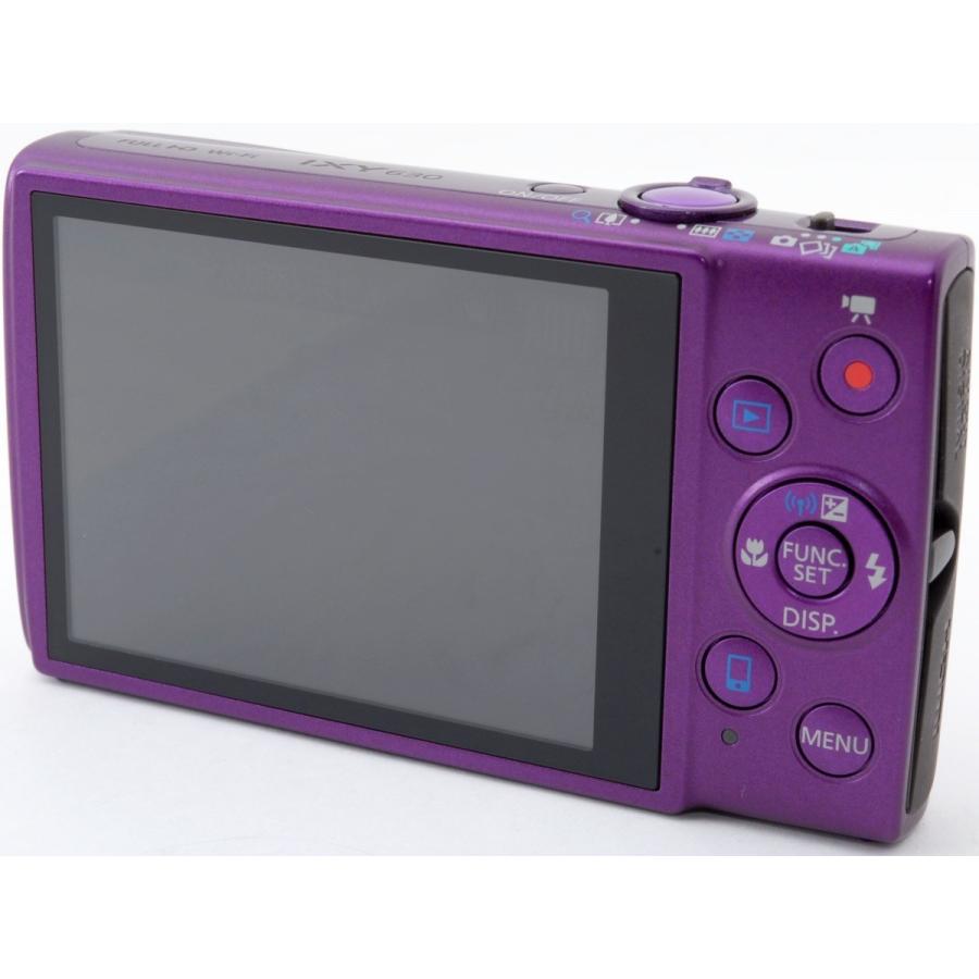 IXY キヤノン コンデジ CANON 630 パープル 中古 Wi-Fi搭載 SD IXY キヤノン コンデジ CANON 630 パープル 中古 Wi-Fi搭載 SD