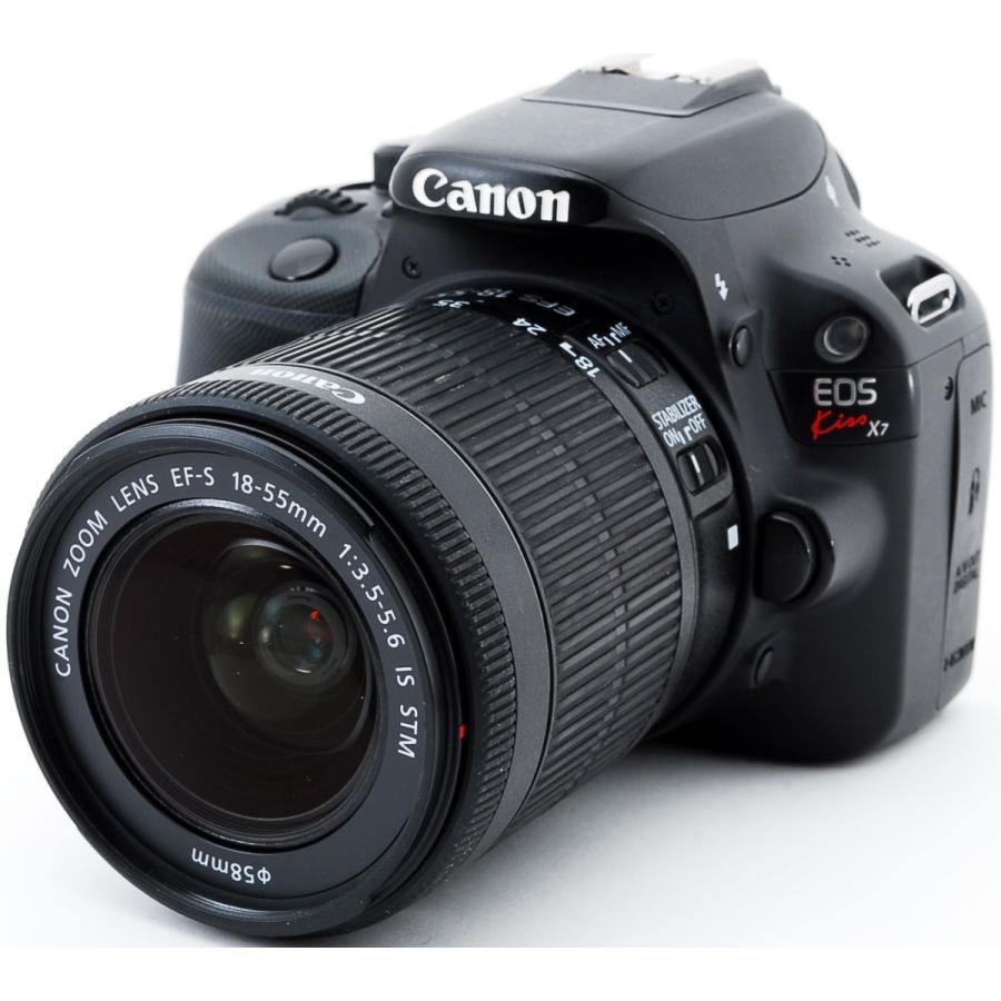 キヤノン デジタル一眼 CANON EOS Kiss x7 レンズキット スマホに送れる Wi-Fi機能SDカード付き 中古  :CANON-Kiss-x7-EF-S-18-55-IS-STM:Iさんの camera shop - 通販 - Yahoo!ショッピング